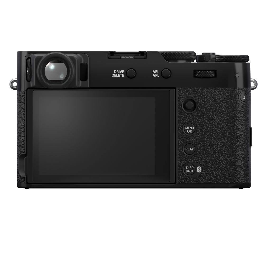 X100Ⅵ_back_Black Fujifilm X100VI
