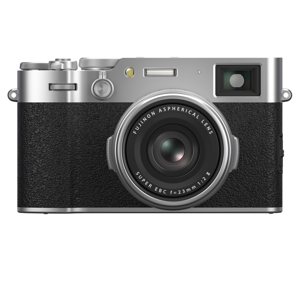 X100Ⅵ_front_Silver Fuji X100VI