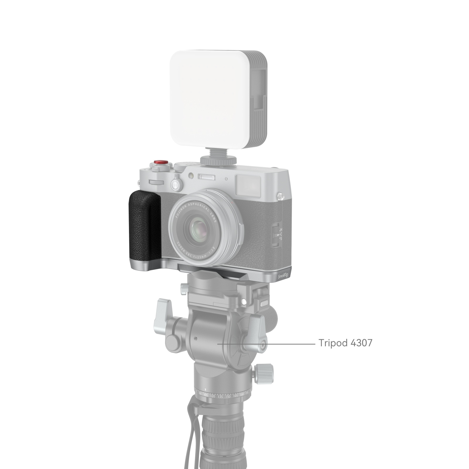 SmallRig L-Shape Grip for Fujifilm X100VI-X100V White SmallRig L-Shape Grip for Fujifilm X100VI-X100V White