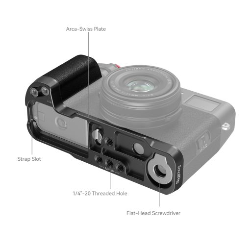SmallRig L-Shape Grip for Fujifilm X100VI-X100V Black