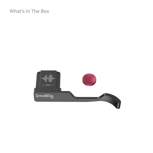 SmallRig Thumb Grip for Fujifilm X100VI/X100V Black