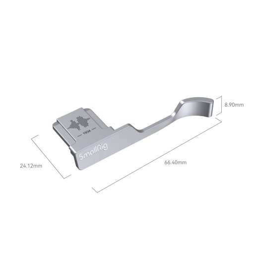 SmallRig Thumb Grip for Fujifilm X100VI/X100V Silver