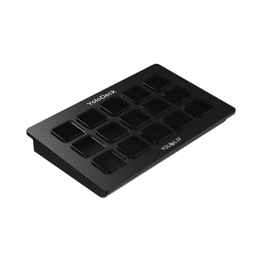 YOLOLIV YOLODECK - THE ULTIMATE STREAMING CONTROLLER FOR YOLOBOX YoloLiv YoloDeck