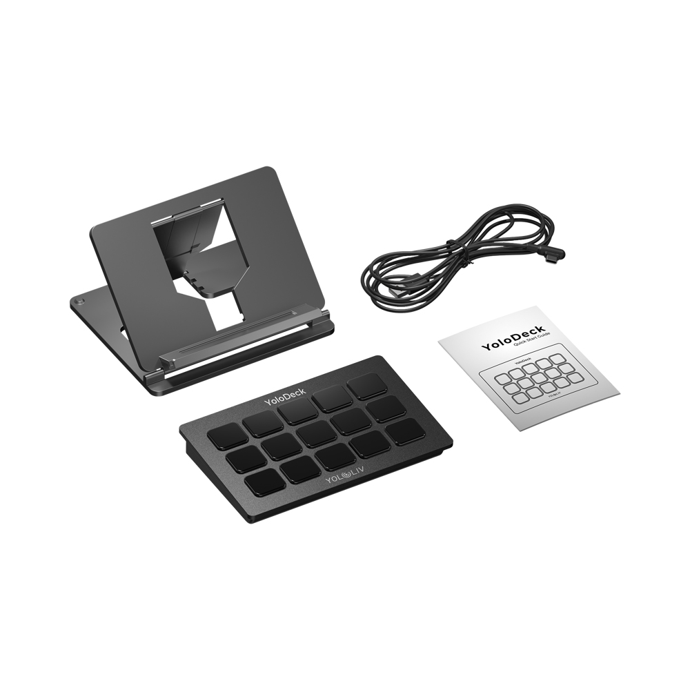 YOLOLIV YOLODECK - THE ULTIMATE STREAMING CONTROLLER FOR YOLOBOX YoloLiv YoloDeck