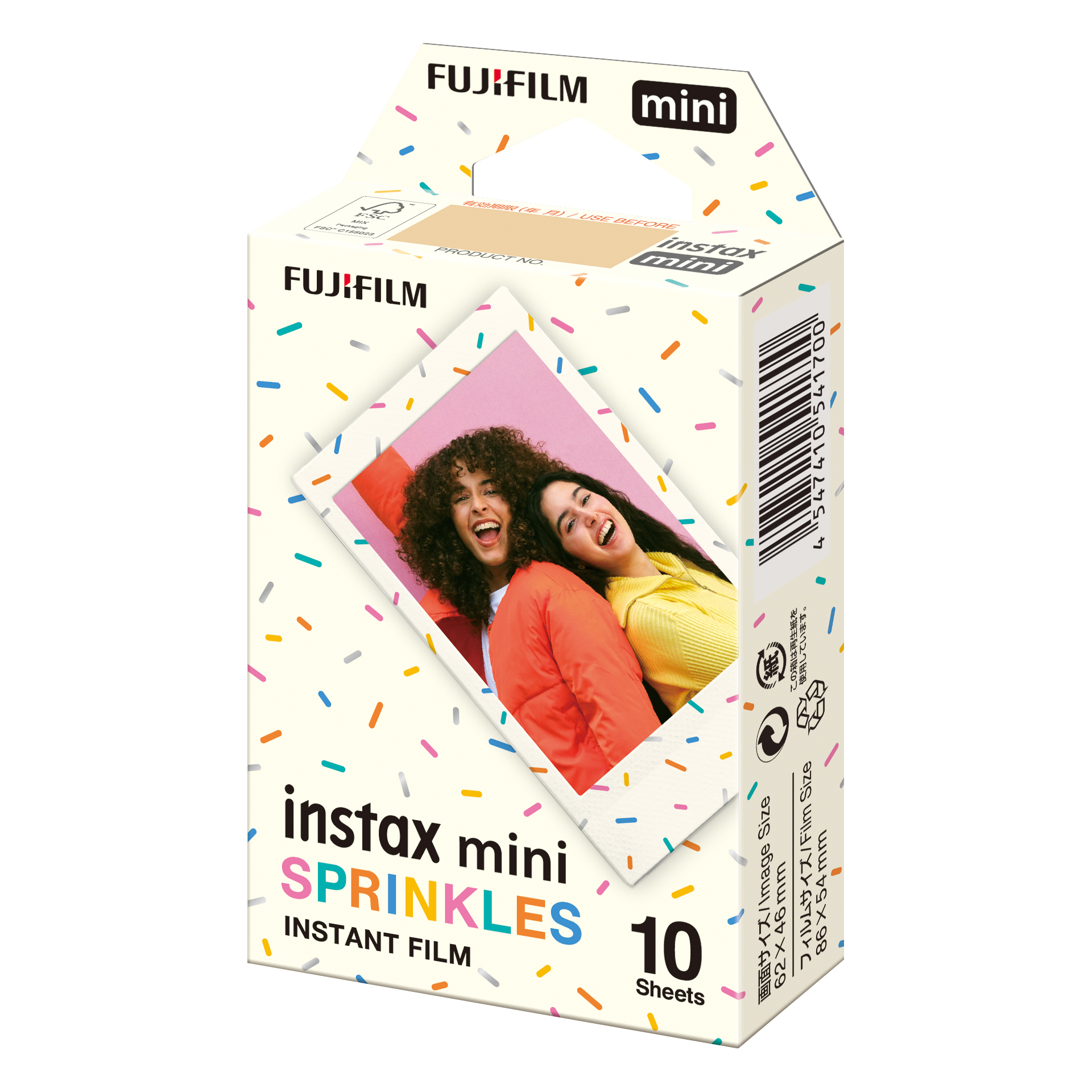 Fujifilm Instax mini film Sprinkles