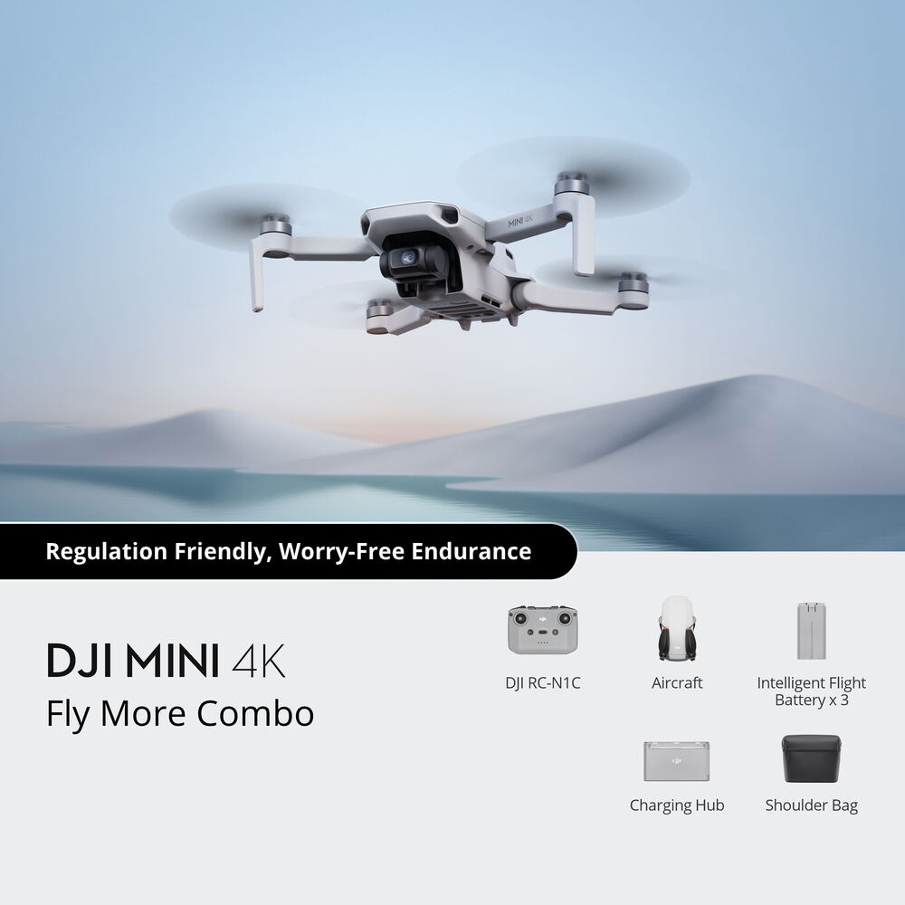 DJI Mini 4K Fly More Combo-001 DJI Mini 4K
