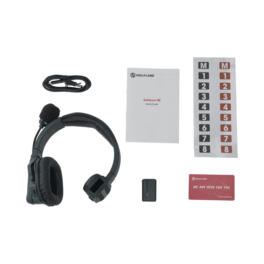 Solidcom SE Wireless Stereo Remote Heasdet Single-Ear Version Hollyland Solidcom SE Wireless Headset