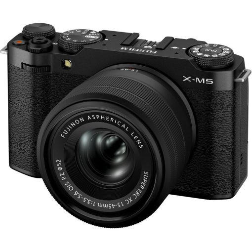Fujifilm X-M5+XC 15-45mm F3.5-5.6 OIS PZ (Black)