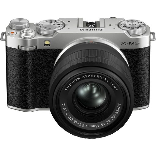 Fujifilm X-M5+XC 15-45mm F3.5-5.6 OIS PZ (Silver)