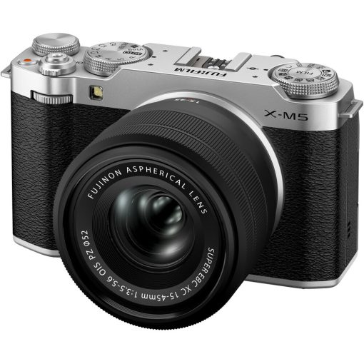 Fujifilm X-M5+XC 15-45mm F3.5-5.6 OIS PZ (Silver)