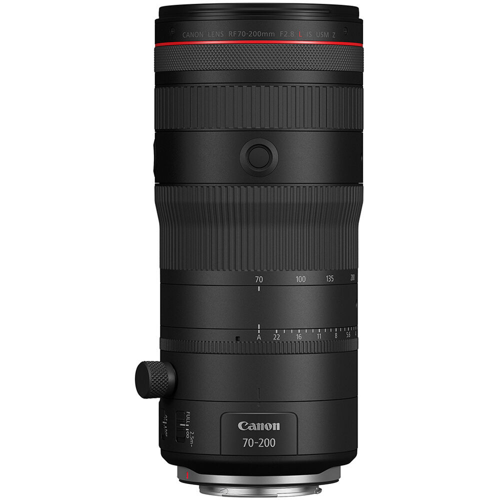 Canon RF 70-200mm F2.8 L IS USM Z Black-01 Canon RF 70-200mm F2.8 L IS USM Z