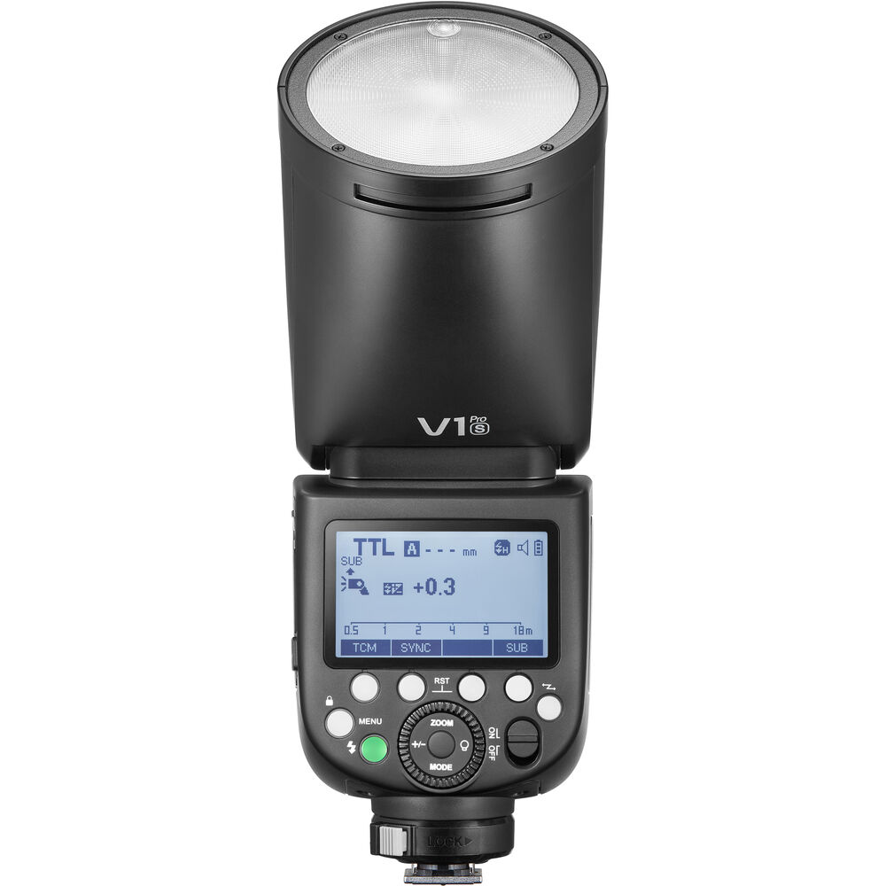Godox V1Pro TTL Li-ion Round Head Camera Flash-05 Godox V1Pro TTL Li-ion Round Head Camera Flash