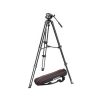 Manfrotto Tripod with fluid video head Lightweight with Side Lock (MVK500AM)