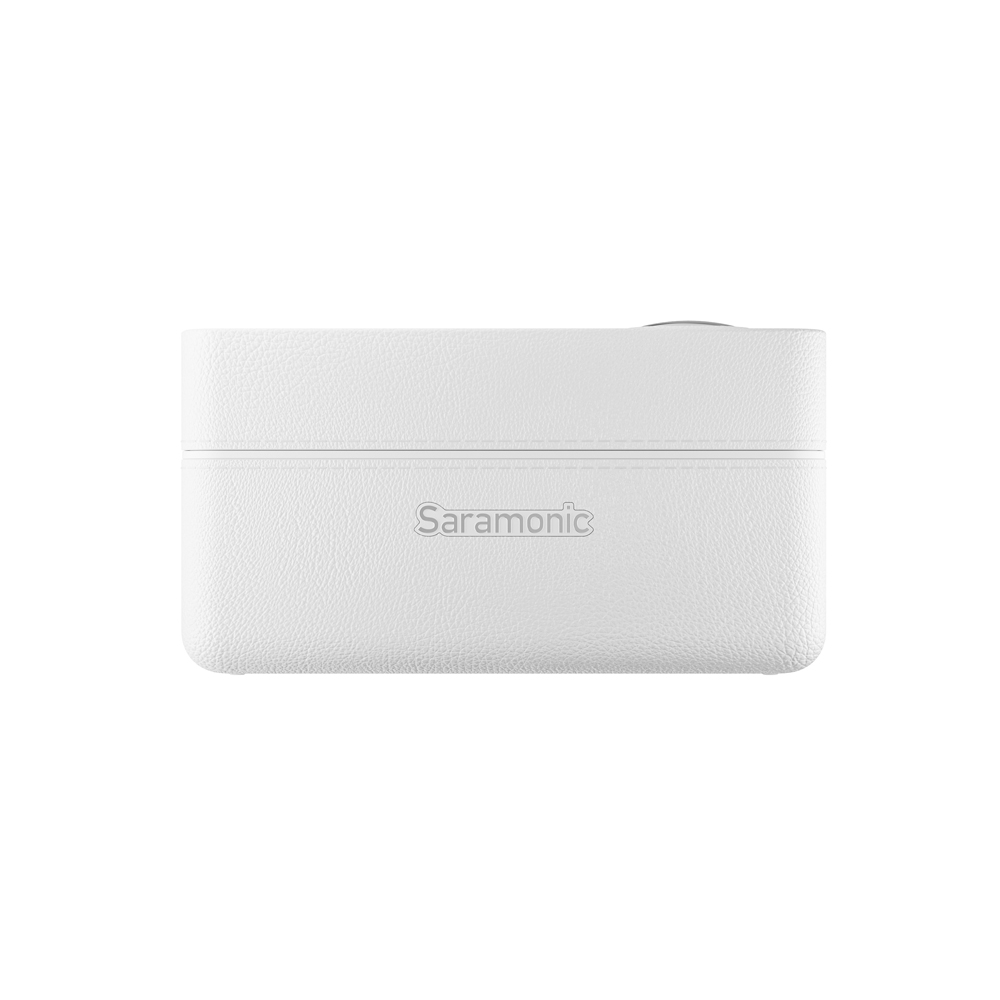 Saramonic Ultra White Charging Case_Front (1) Saramonic Ultra White