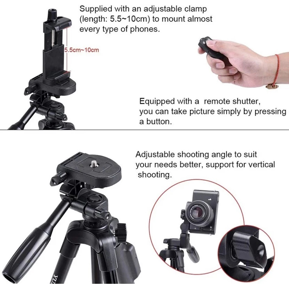 Yunteng VCT-5208 RM Tripod Kit-07 Yunteng VCT-5208 RM Tripod Kit