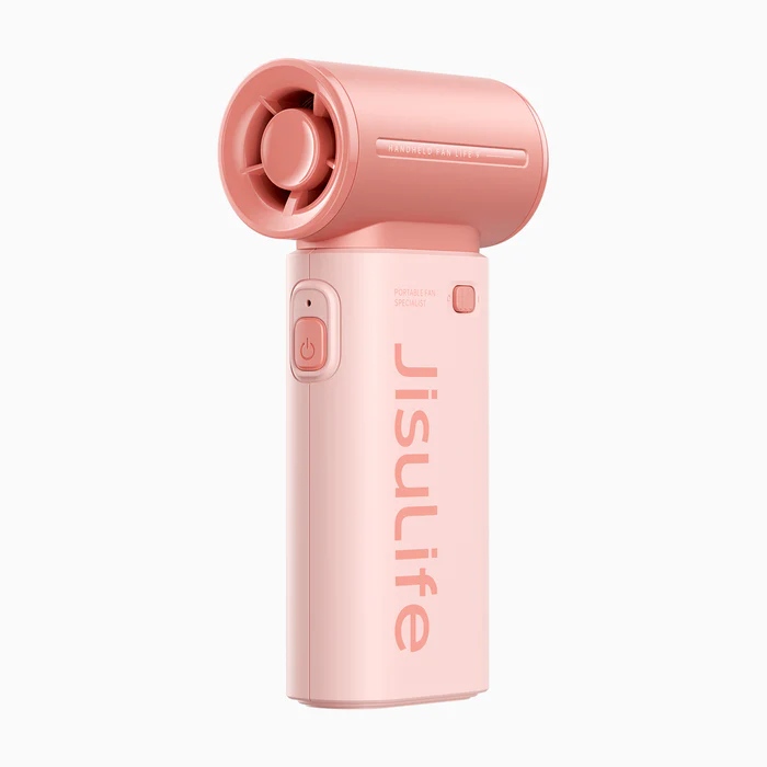 JisuLife Handheld Fan Life9 3600mAh Pink