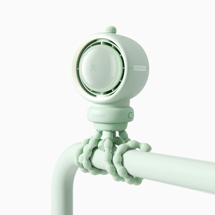 JisuLife Stroller Fan Life2S 5000mAh Mint Green