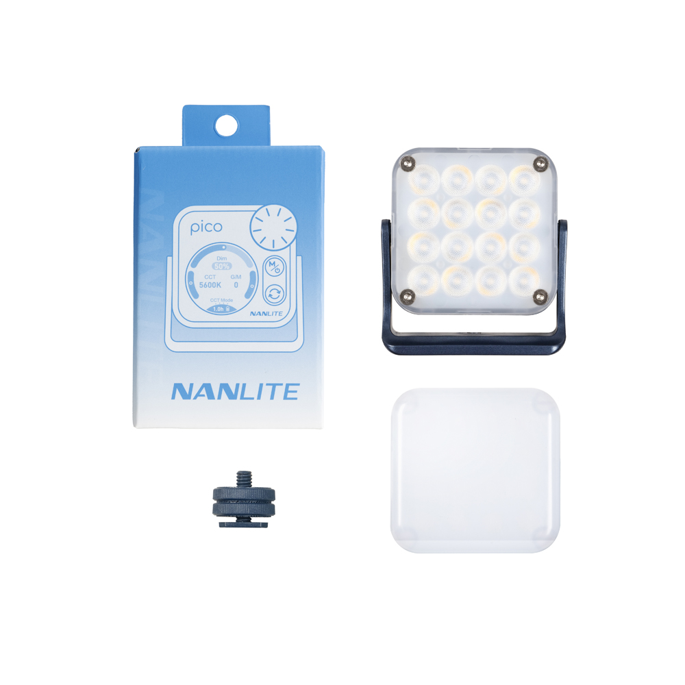 Nanlite Pico LED Mini Pocket Light (Midnight Blue ) Box-01