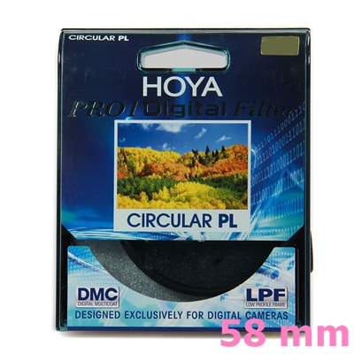 Hoya Circular PL Filter 58 mm Pro1D