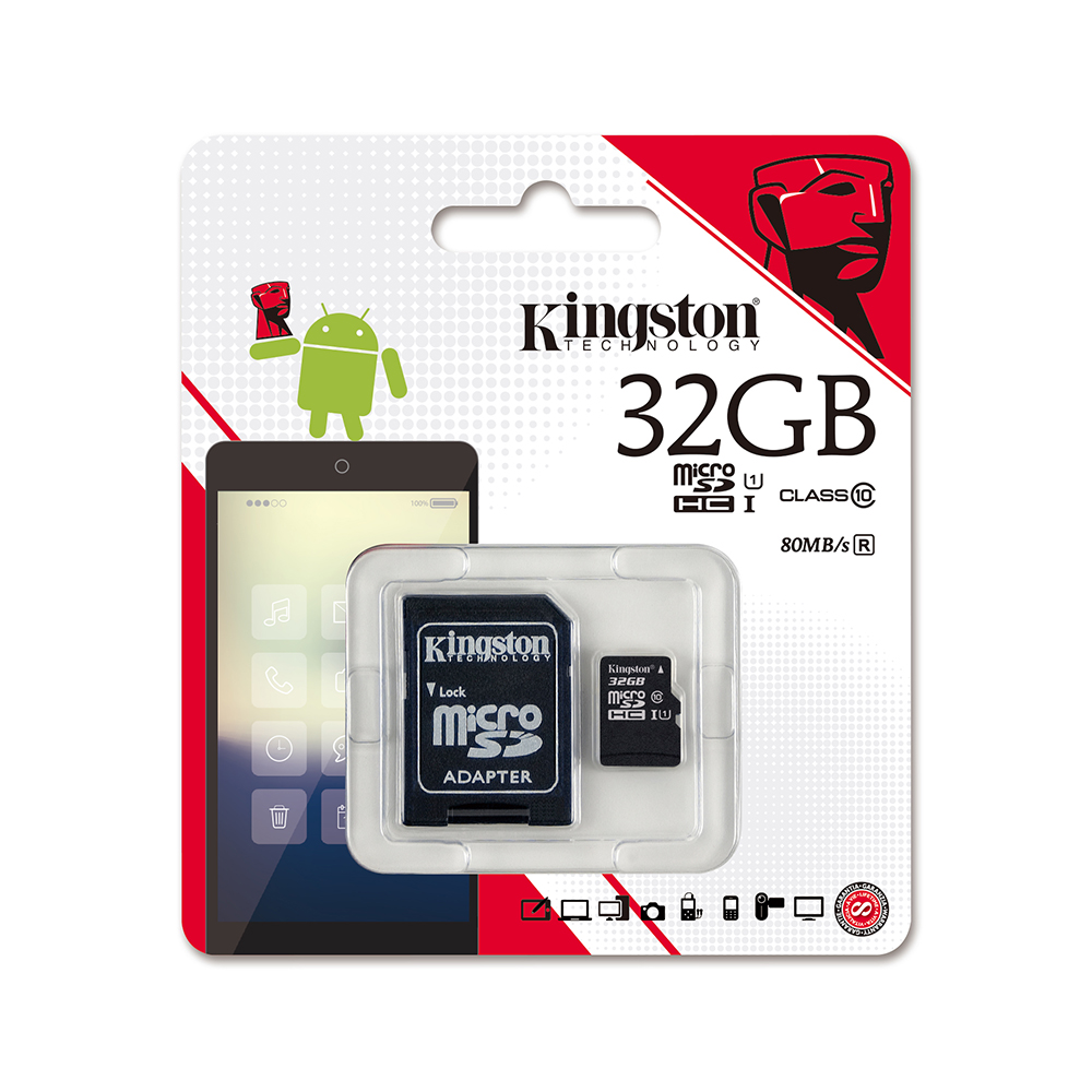 Kingston Micro SD Card 32GB Class10 l กล้อง เลนส์